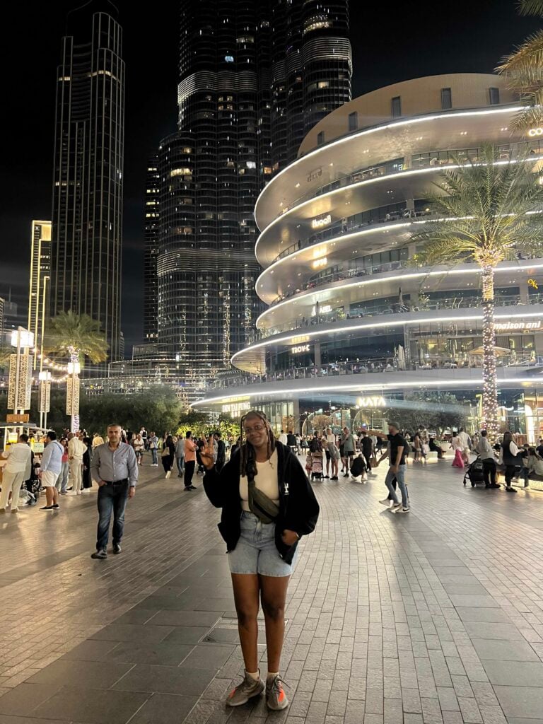 Another view from Dubai Mall
